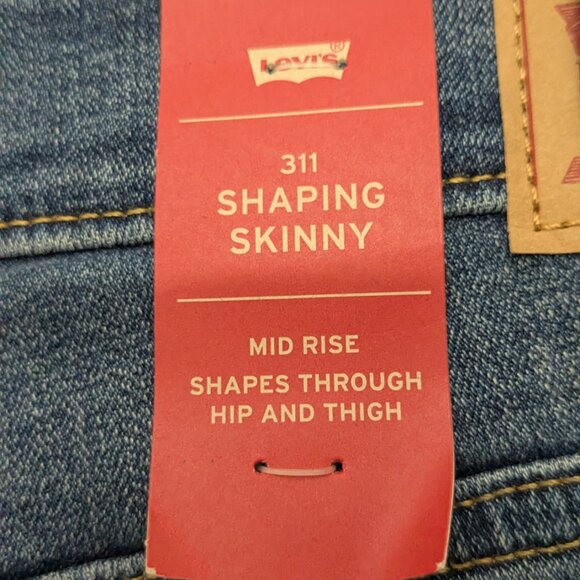 Levi's® 311™ Shaping Skinny Women's Jeans Size 29 Blue NWT - Picture 9 of 15